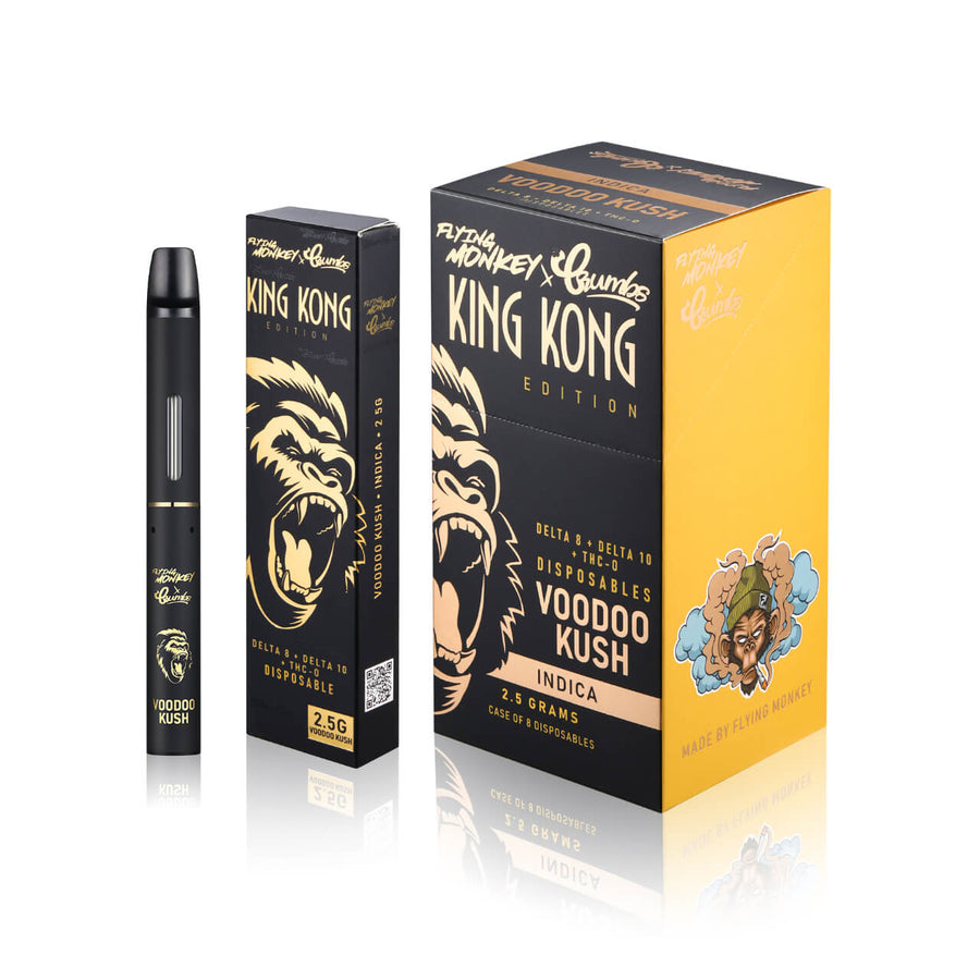 Flying Monkey King Kong Delta 8/THC-O/Delta 10 Disposable